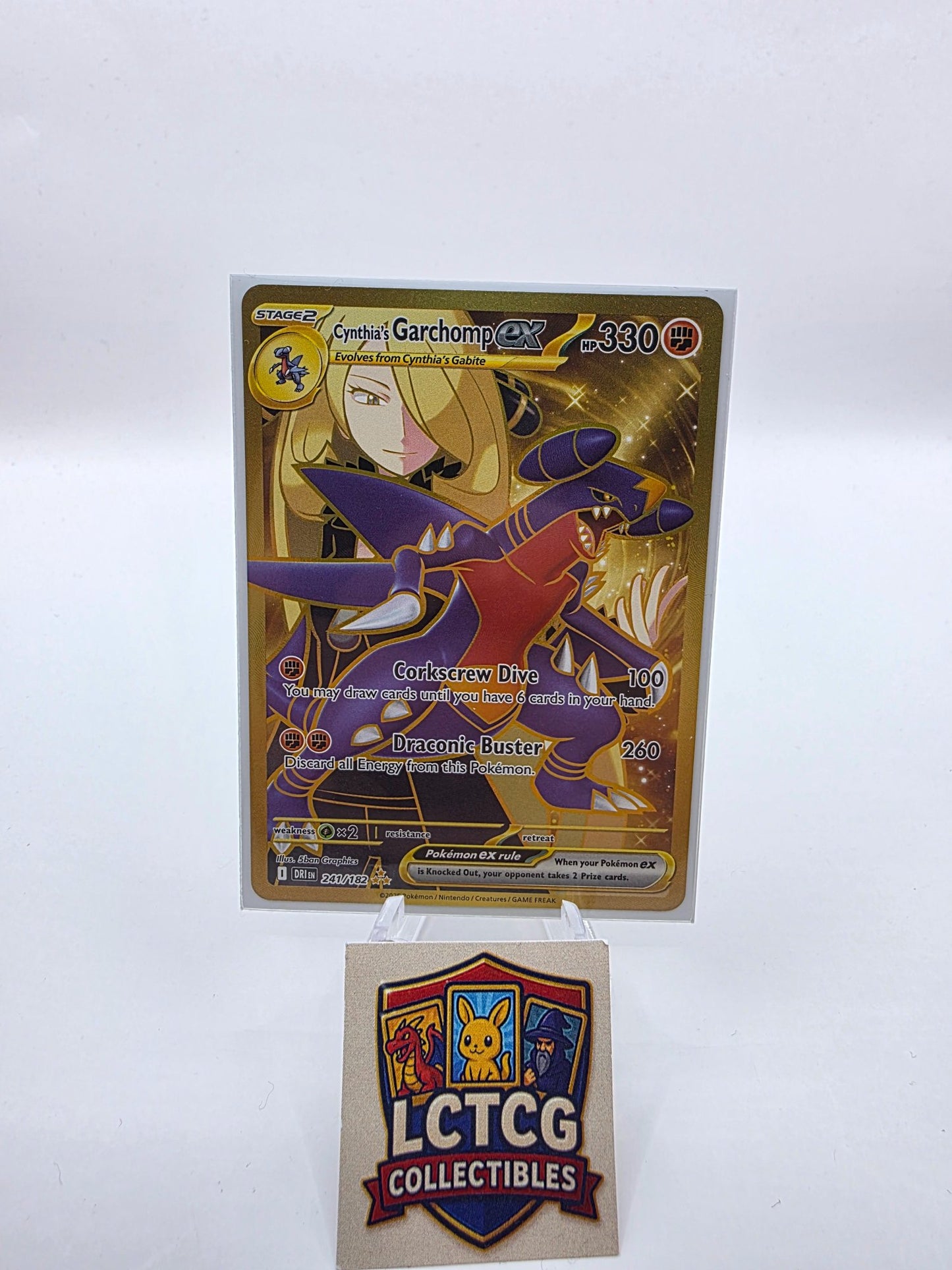 Image of Cynthias Garchomp ex Destined Rivals (DRI) #241