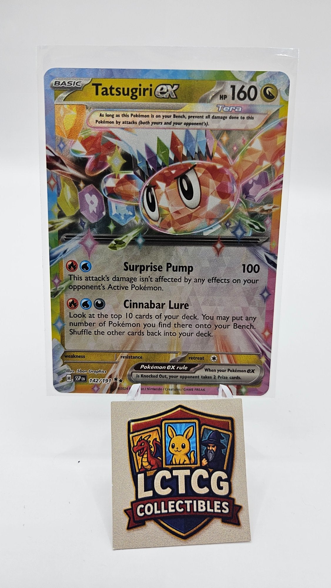 Image of Tatsugiri ex Surging Sparks (SSP) #142
