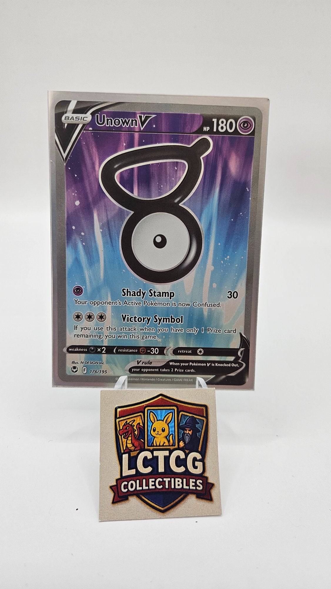 Image of Unown V Silver Tempest (SIT) #176