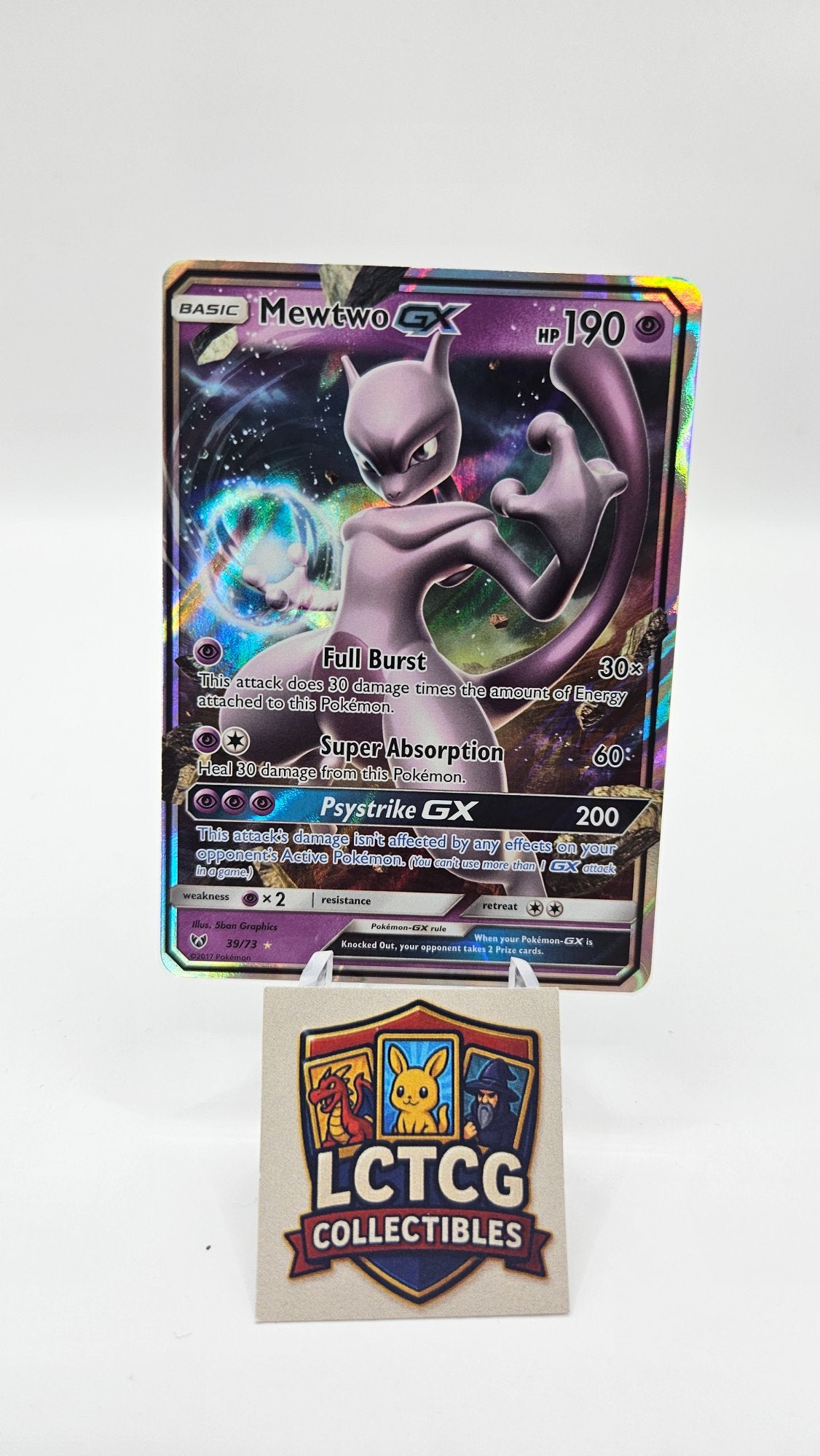 Image of Mewtwo-GX Shining Legends (SLG) #39