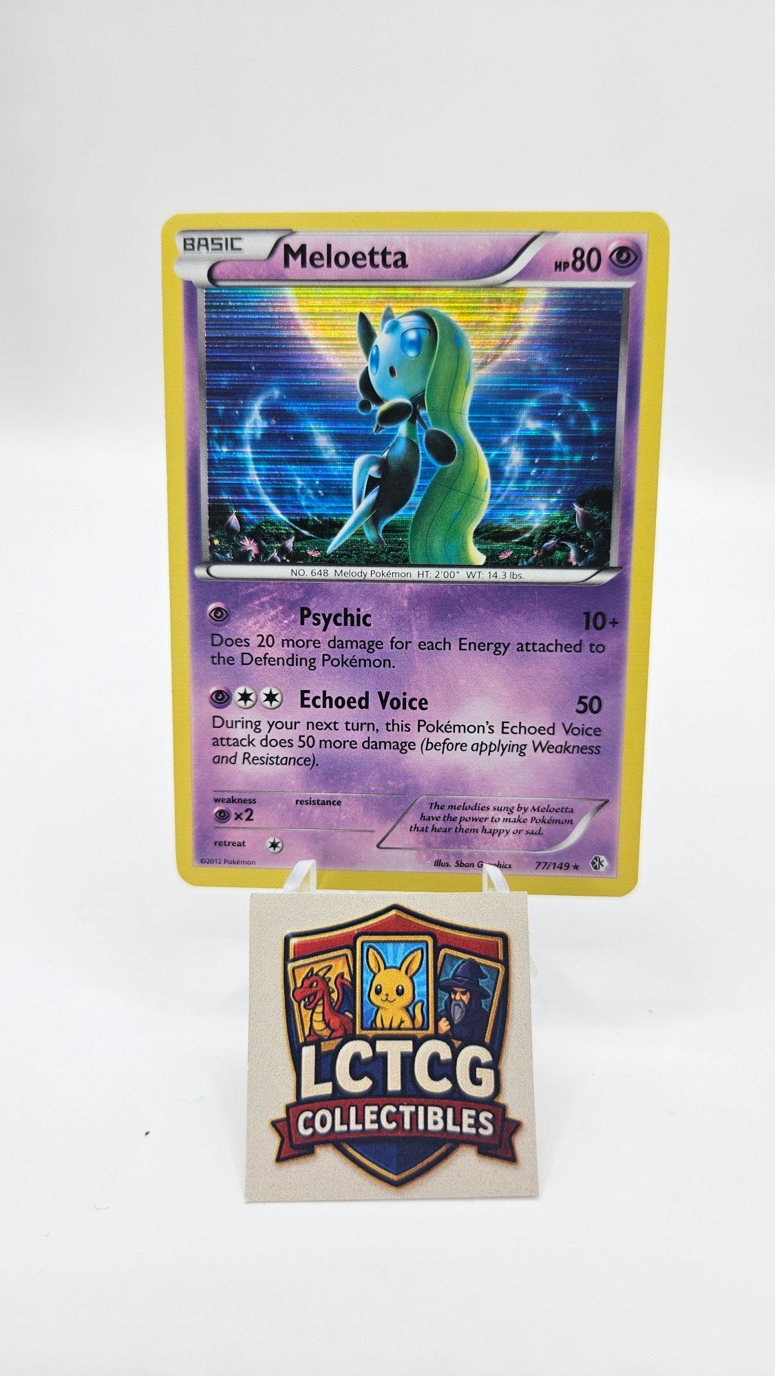 Image of Meloetta Boundaries Crossed (BCR) #77
