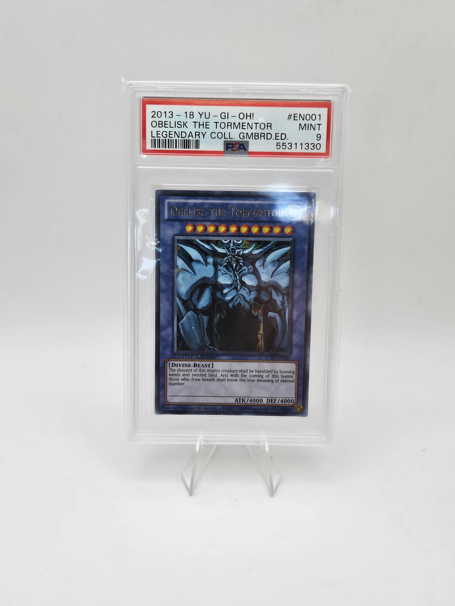 2013-18 Yu Gi Oh Obelisk The Tormentor LC01-EN001