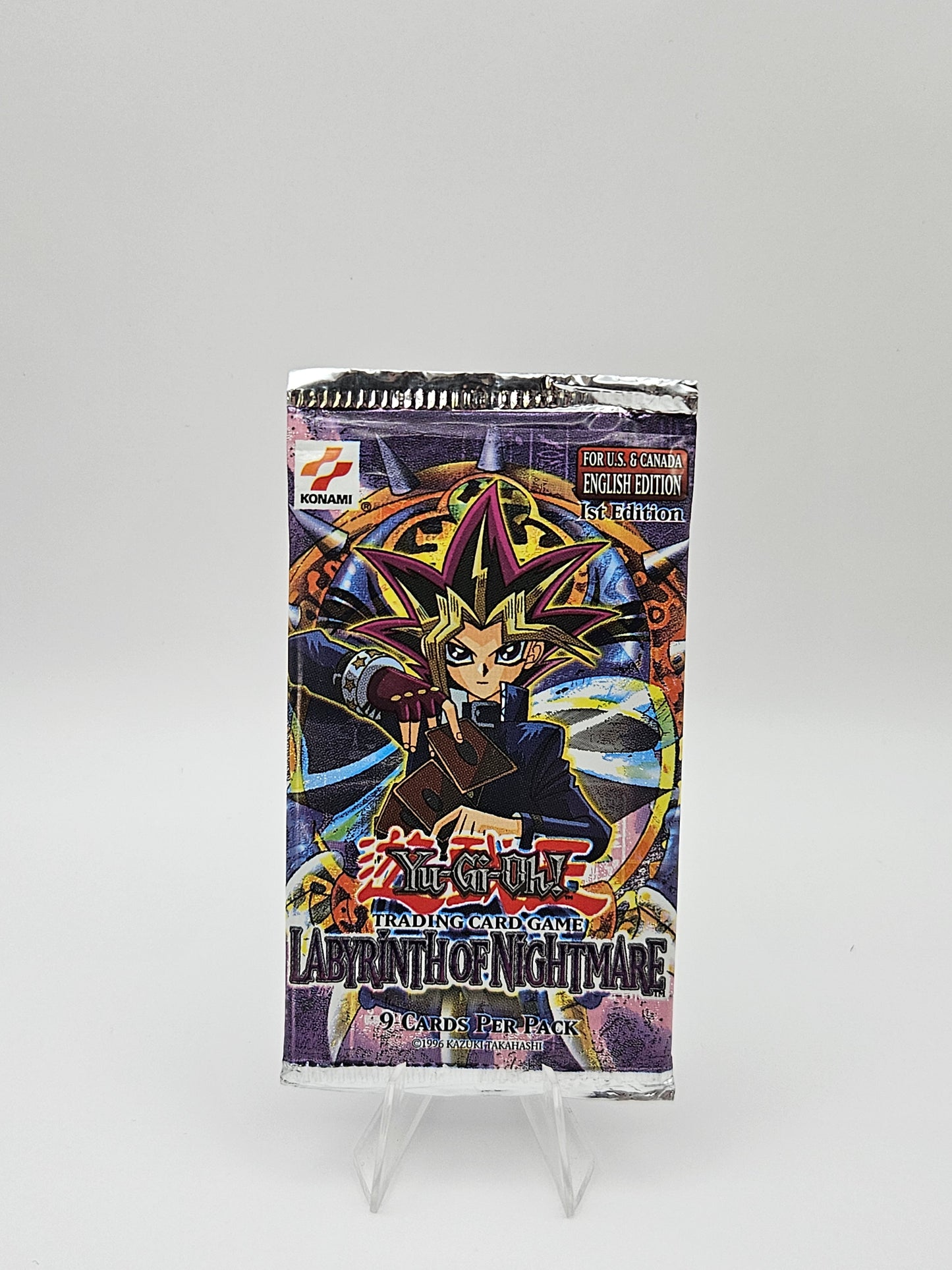 Yu-Gi-Oh Labyrinth Of Nightmare 1st Edition Booster pack