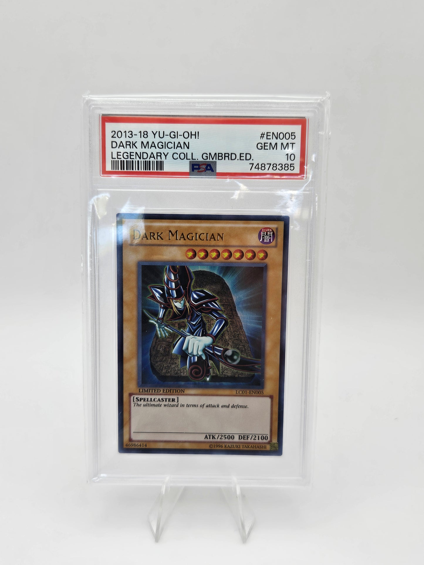 2013-18 Yu-Gi-Oh Dark Magician LC01-EN005 PSA 10