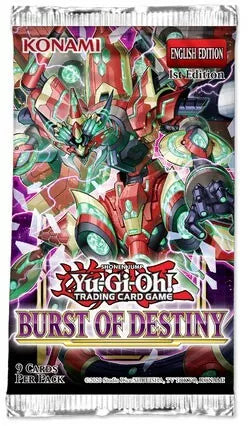 Yu-Gi-Oh Burst Of Destiny Booster Pack