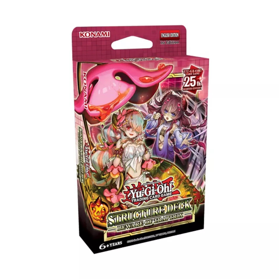Yu-Gi-Oh! Structure Deck: Beware of Traptrix 1st Edition Brand New