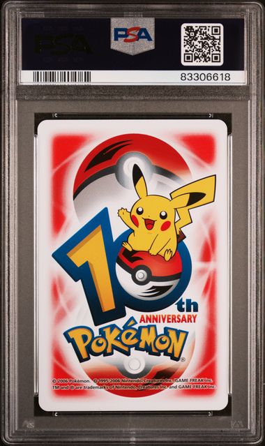 PSA 10 Regirock King Of Hearts POKEMON CENTER 10TH ANNIVERSARY PLAYING CARDS RED DECK