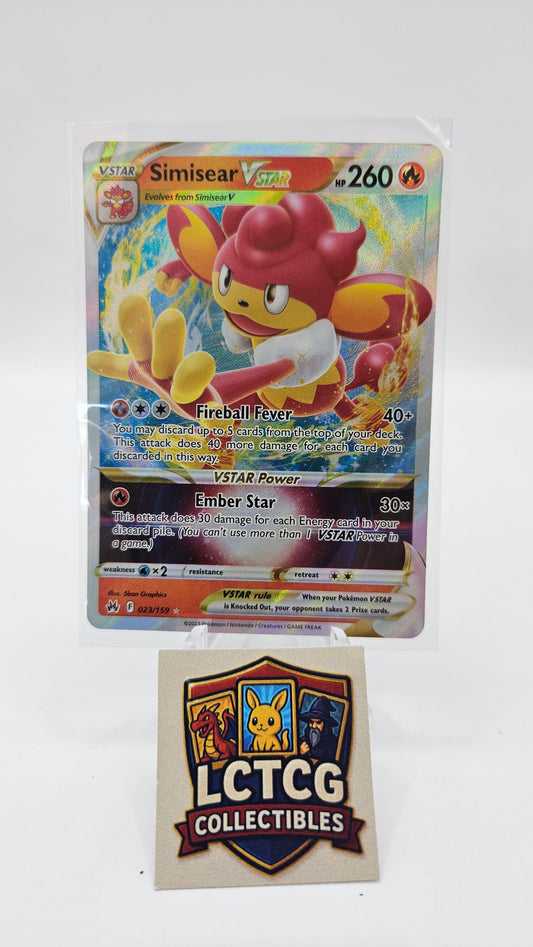 Image of Simisear VSTAR Crown Zenith (CRZ) #023