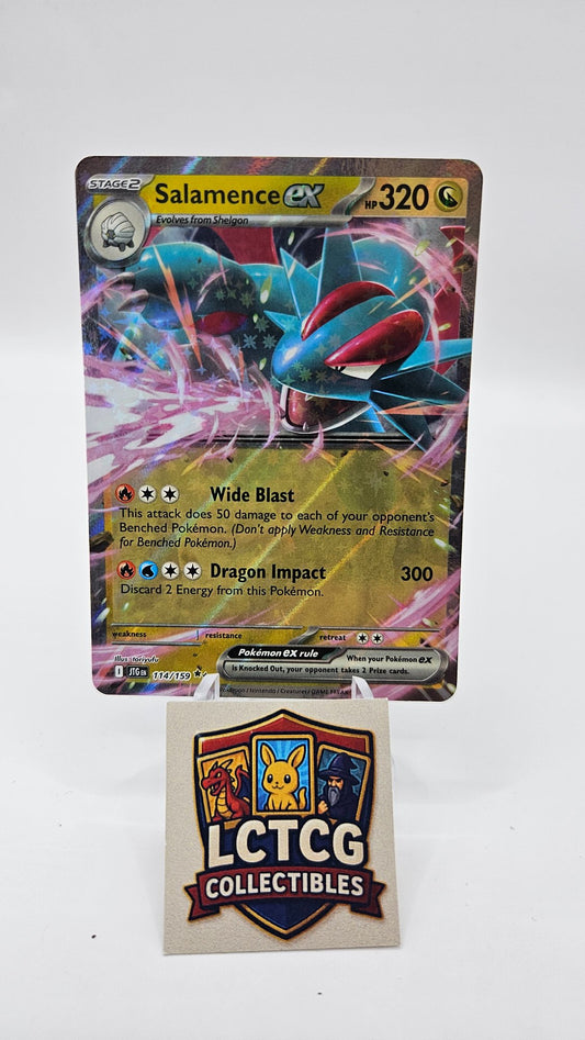 Image of Salamence ex Journey Together (JTG) #114