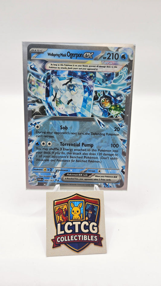Image of Wellspring Mask Ogerpon ex Prismatic Evolutions (PRE) #27
