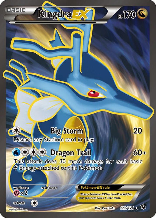 Kingdra EX (Full Art) - XY -122/124 Fates Collide (FCO)