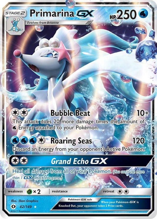 Primarina GX - SM Base Set (SM01)