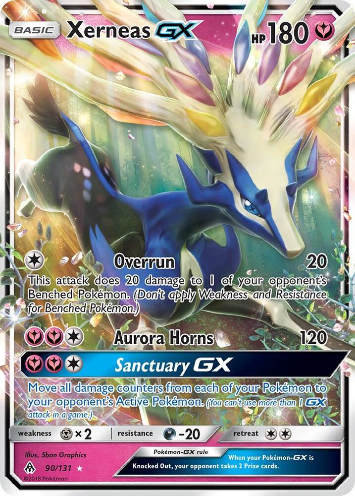 Xerneas GX - SM -90/131 Forbidden Light (SM06)