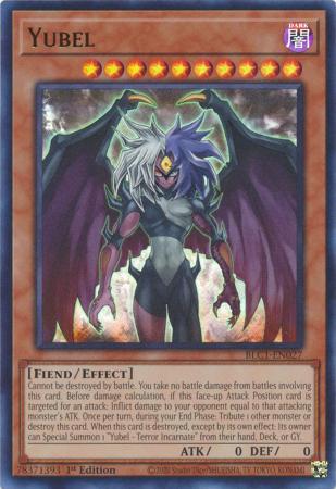 Yubel - BLC1-EN027 - Ultra Rare 1st Edition