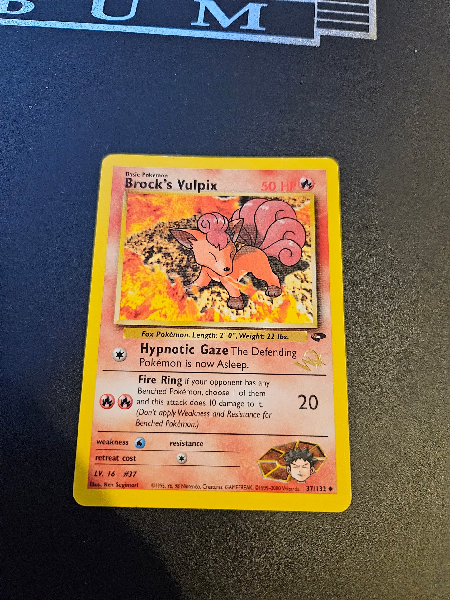 Brock's Vulpix [W Stamped] - WoTC Promo (PR) LP