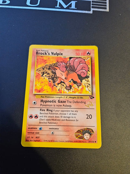Brock's Vulpix [W Stamped] - WoTC Promo (PR) LP