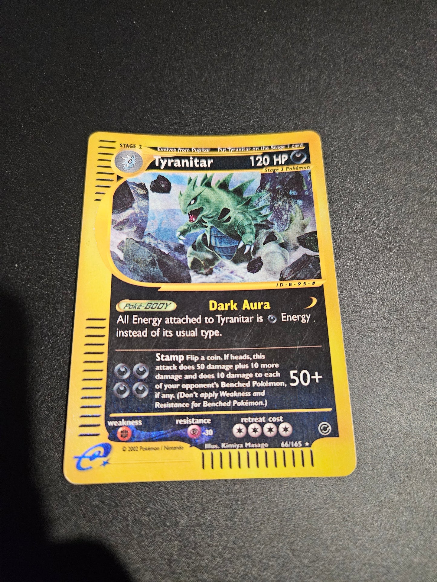 Tyranitar (66) - Expedition (EX) Reverse Holo Hp