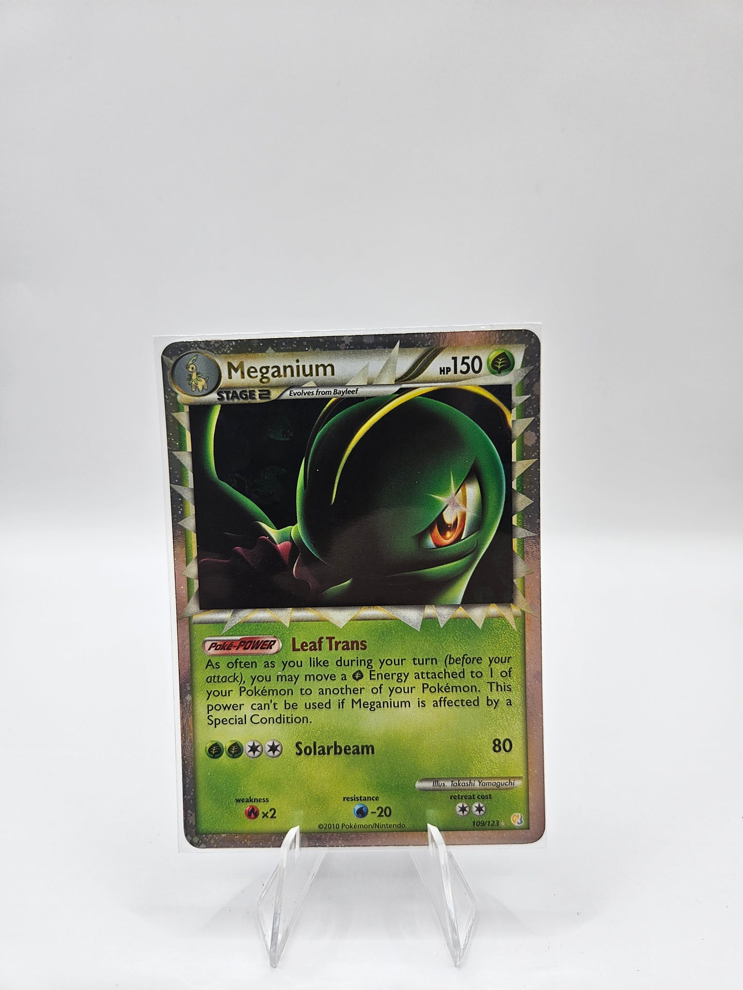 Meganium (Prime) - HeartGold SoulSilver (HS) LP+