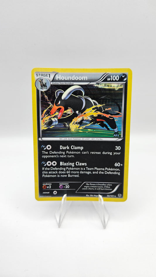 Houndoom -56/101 Plasma Blast (PLB) LP Condition