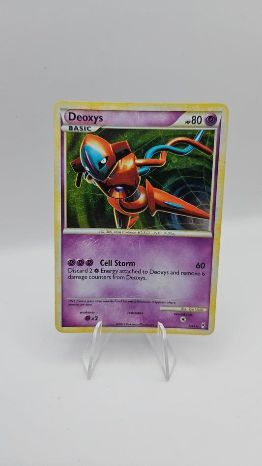 Deoxys - 2/95 Call of Legends (CL) Holo LP Condition
