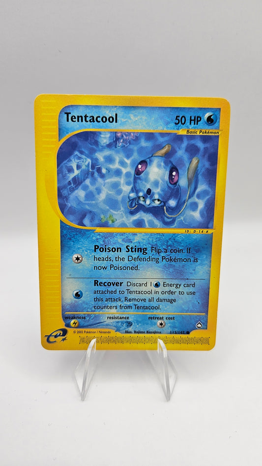 Tentacool -113/147 Aquapolis (AQ) LP Condition