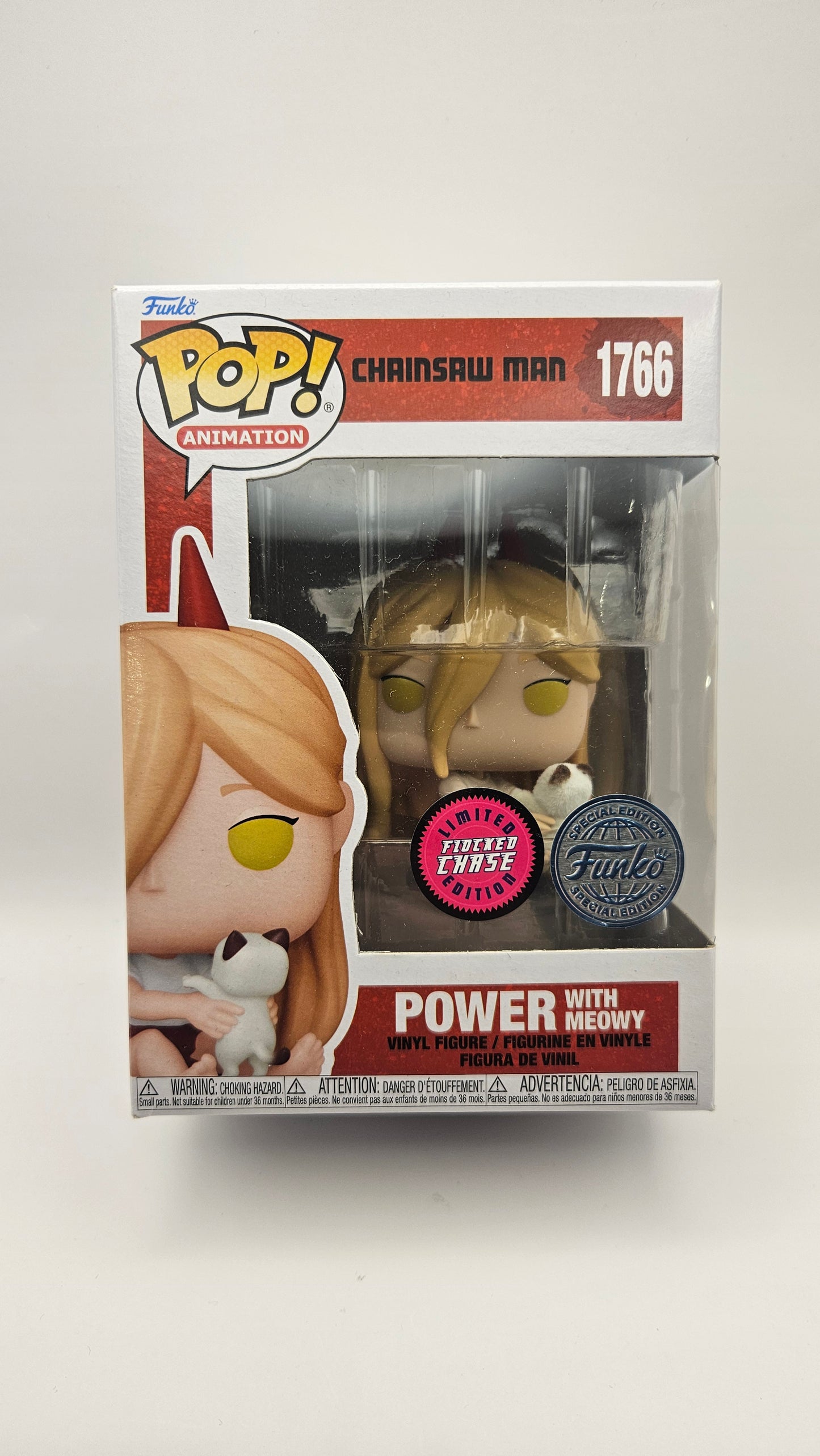Chainsaw Man - Power with Meowy Pop! Vinyl Figure - Chase Pop
