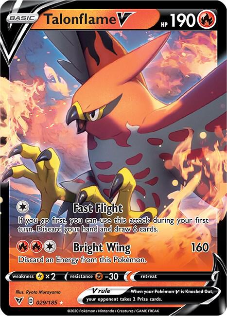 Talonflame V -029/185 SWSH04: Vivid Voltage