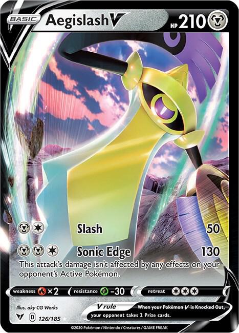 Aegislash V - SWSH04: 126/185 Vivid Voltage