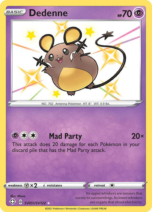 Dedenne - Shining Fates: Shiny Vault (SHFSV)