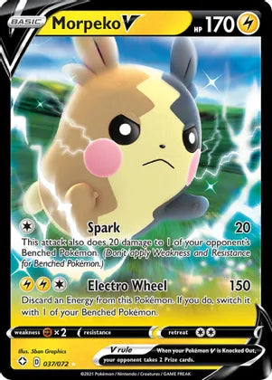 Morpeko V 037/072- Shining Fates