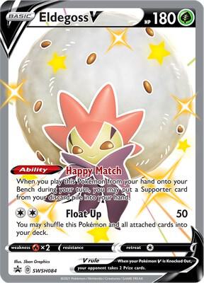 Eldegoss V - SWSH084 - SWSH: Sword & Shield Promo Cards (SWSD)