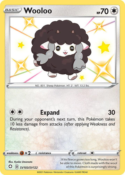 Wooloo - Shining Fates: Shiny Vault (SHFSV)