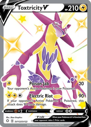 Toxtricity V - SV112/SV122Shining Fates: Shiny Vault