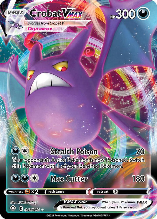 Crobat VMAX -045/072- Shining Fates (SHF)