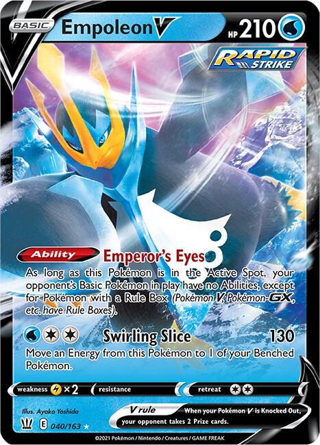 Empoleon V -040/163 SWSH05: Battle Styles