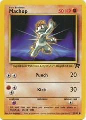 Machop #59 Pokemon Team Rocket Condition MP