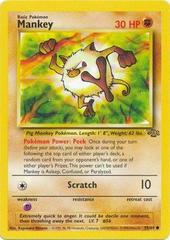 Mankey #55 Pokemon Jungle Condition MP