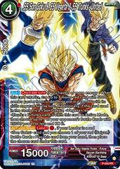 SS Son Goku & SS Vegeta & SS Trunks, United P-553 Dragon Ball Fusion World Promos