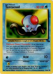 Tentacool #56 Pokemon Fossil Condition MP