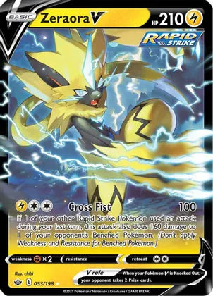 Zeraora V - 053/198 SWSH06: Chilling Reign
