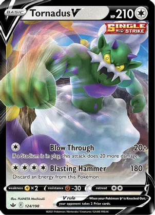 Tornadus V - SWSH06: Chilling Reign
