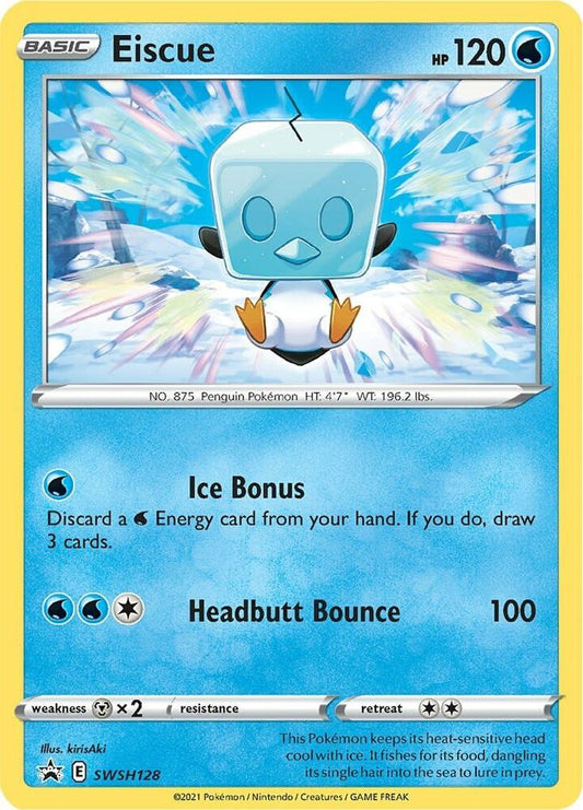 Eiscue - SWSH128 - SWSH: Sword & Shield Promo Cards (SWSD)