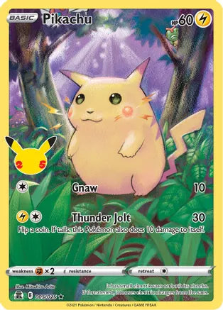 Pikachu - 005/25 Celebrations