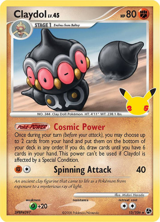 Claydol - Celebrations: Classic Collection (CCC) Holo