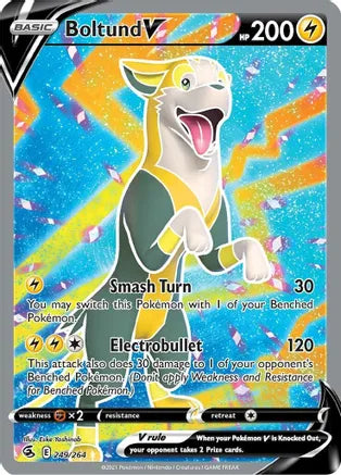 Boltund V (Full Art) -249/264 SWSH08: Fusion Strike