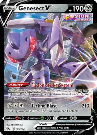 Genesect V - 185/264 SWSH08: Fusion Strike