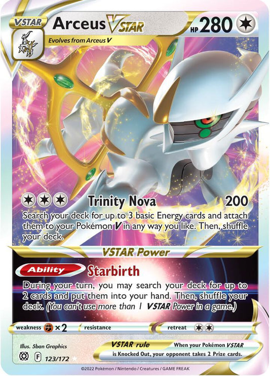 Arceus VSTAR -123/172 SWSH09: Brilliant Stars (SWSH09)