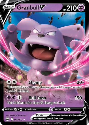 Granbull V - 057/172 SWSH09: Brilliant Stars