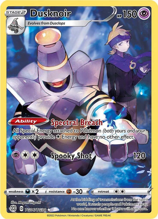 Dusknoir -TG06/TG30 SWSH09: Brilliant Stars Trainer Gallery