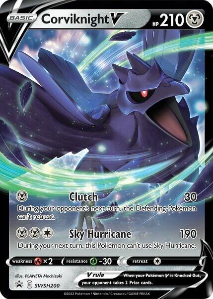 Corviknight V - SWSH200 - SWSH: Sword & Shield Promo Cards